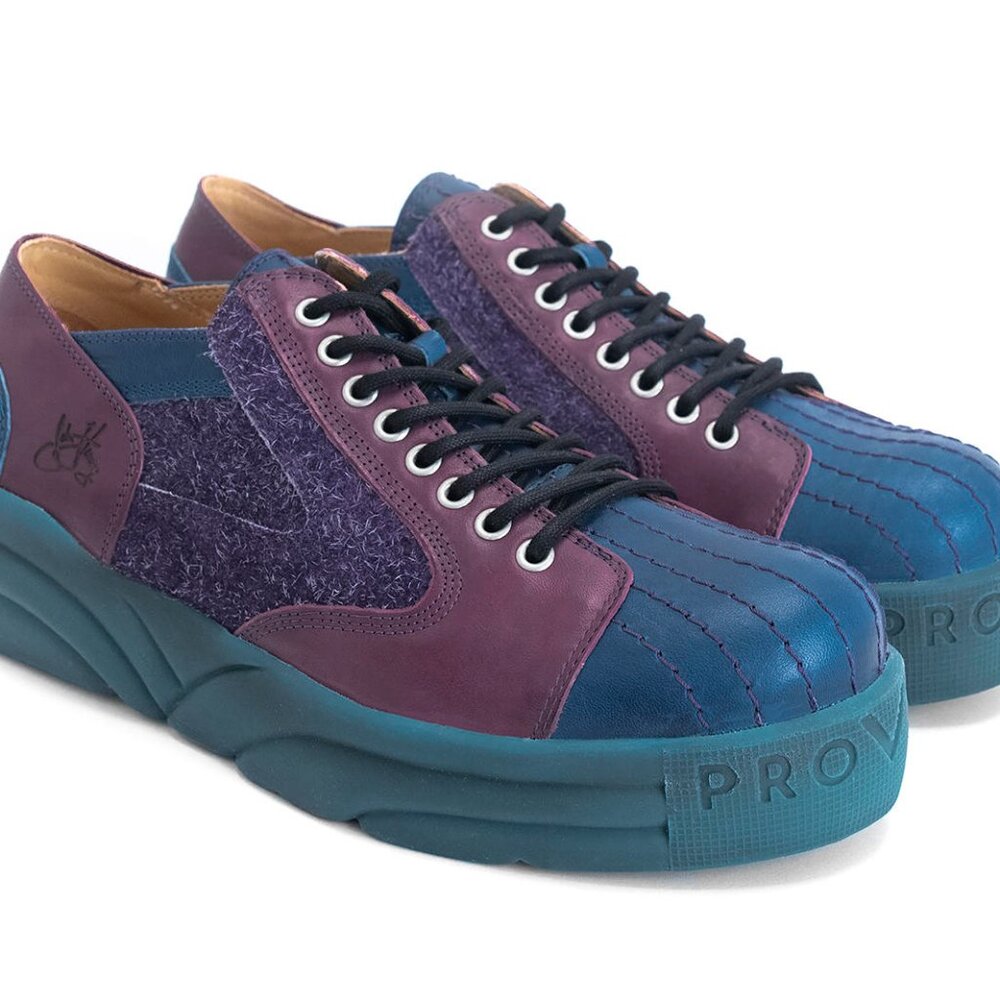 John Fluevog PV1 - Purple | Platform sneaker size 10M 12W